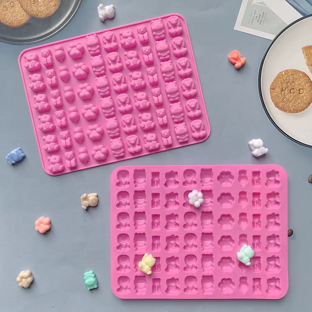 7Pcs Candy Silicone Moulds wit – обзор и цена Kitchen Baking Tray Set