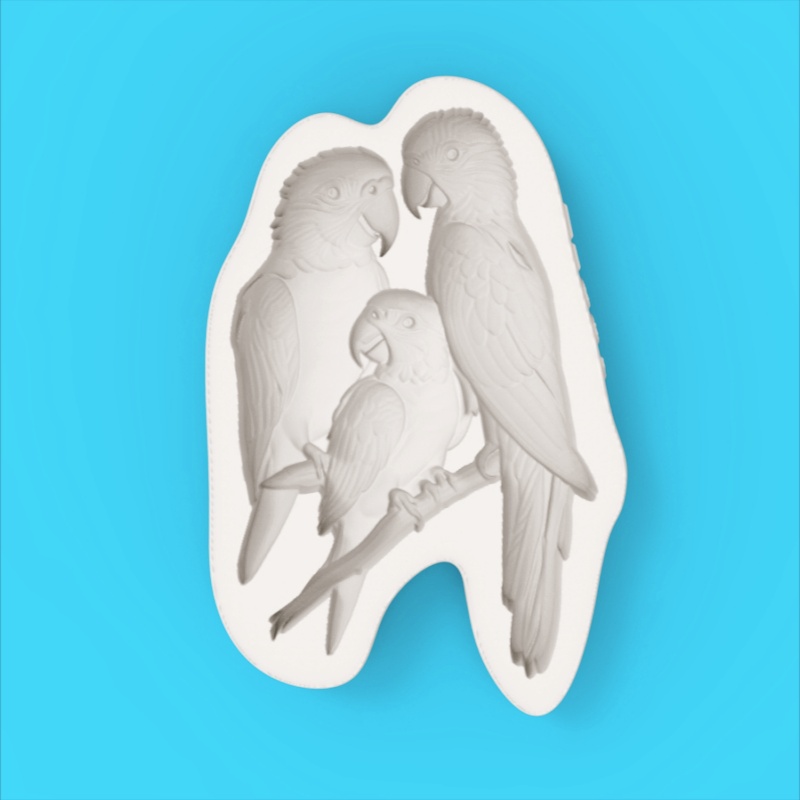 Macaw Family Silicone Baking M – обзор и цена Silicone Cake Mold
