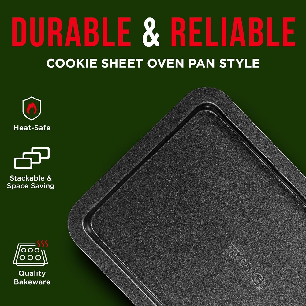 3 Piece Set Nonstick Carbon St – обзор и цена Kitchen Baking Tray Set