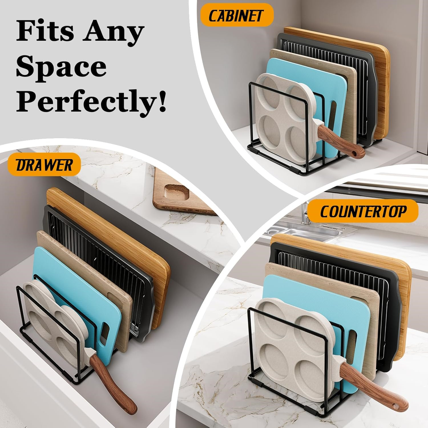 Steel Kitchen Cabinet Organize – обзор и цена Kitchen Cabinet Baking Organizer
