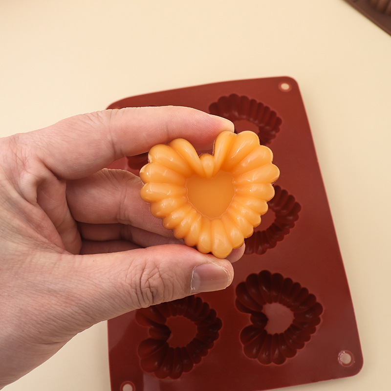 Heart-shaped Silicone Chocolat – обзор и цена Kitchen Tools In Baking
