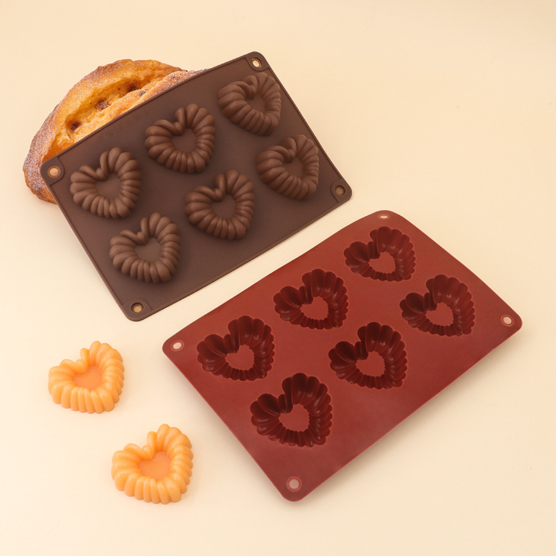 Heart-shaped Silicone Chocolat – обзор и цена Kitchen Tools In Baking