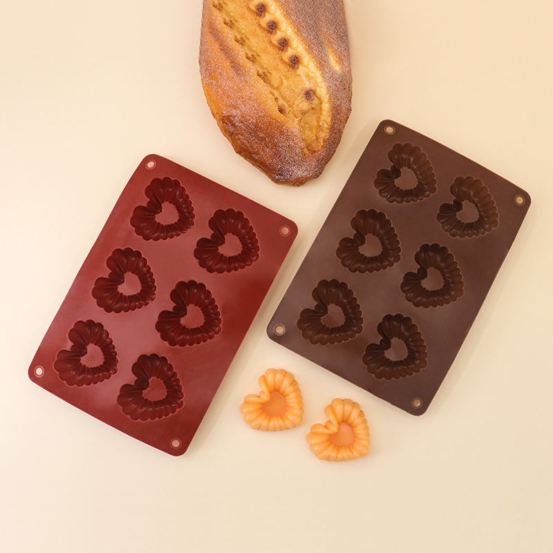 Heart-shaped Silicone Chocolat – обзор и цена Kitchen Tools In Baking