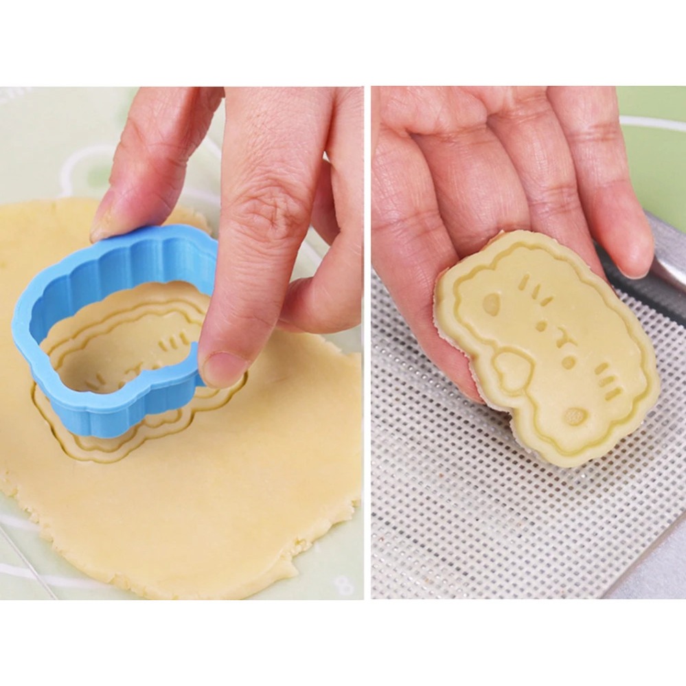 Cookie Mold Stamp Cartoon Saus – обзор и цена Kitchen Baking Items