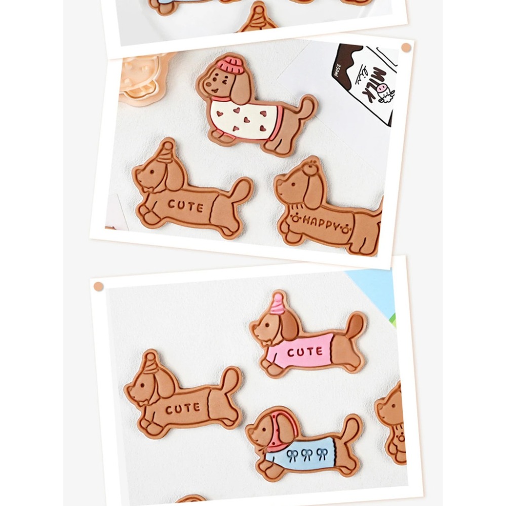 Cookie Mold Stamp Cartoon Saus – обзор и цена Kitchen Baking Items