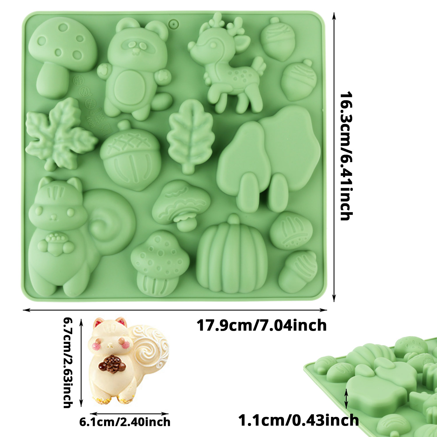 1 Silicone Cake Mold in the Sh – обзор и цена Silicone Cake Mold
