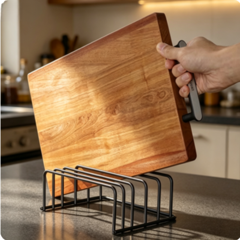 Kitchen Cutting Board Storage  – обзор и цена Kitchen Cabinet Baking Organizer