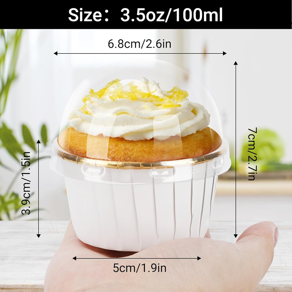 50 pcs Muffins Cup Paper Cupca – обзор и цена Kitchen Tools In Baking