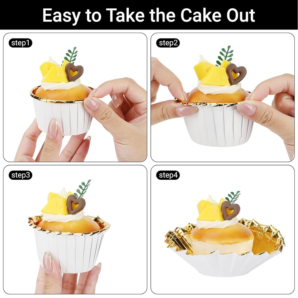 50 pcs Muffins Cup Paper Cupca – обзор и цена Kitchen Tools In Baking