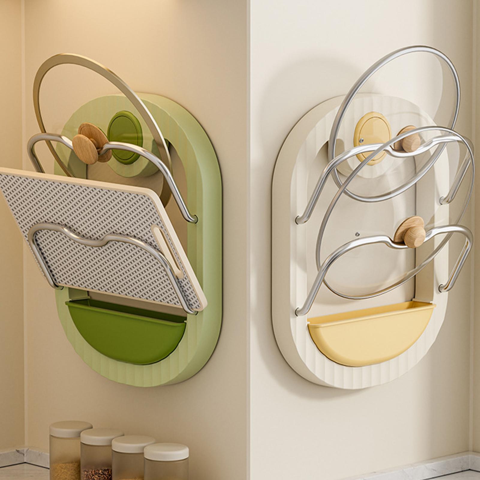 Pot Lid Rack 2-Tier Wall Mount – обзор и цена Kitchen Cabinet Baking Organizer