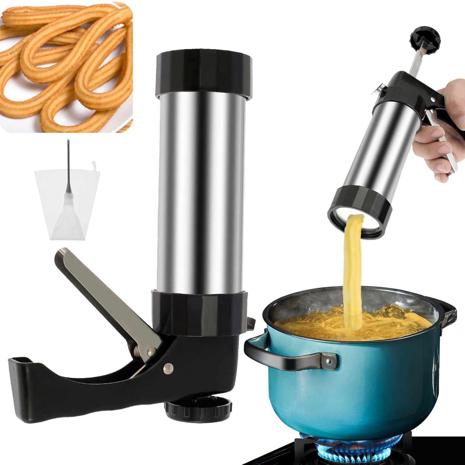 Churrera Churro Maker Machine  – обзор и цена Kitchen Baking Items