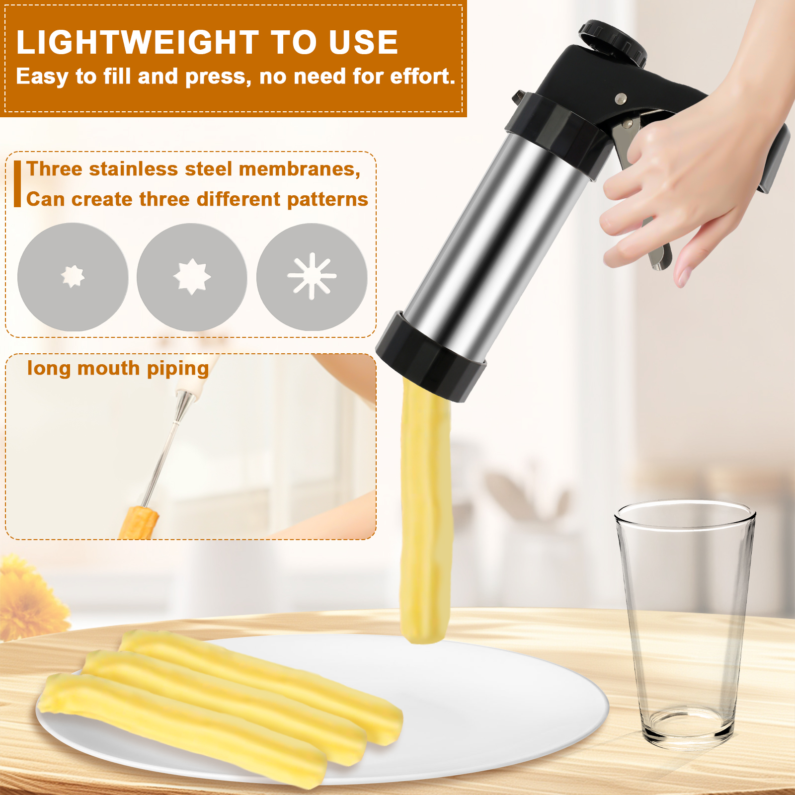 Churrera Churro Maker Machine  – обзор и цена Kitchen Baking Items