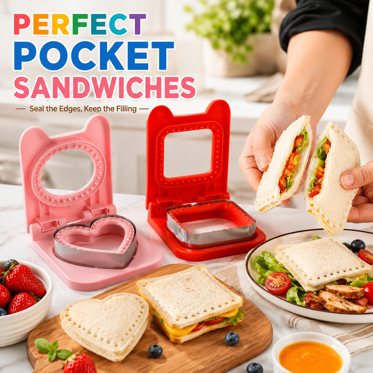 Pocket Sandwich Maker Stainles – обзор и цена Kitchen Baking Items