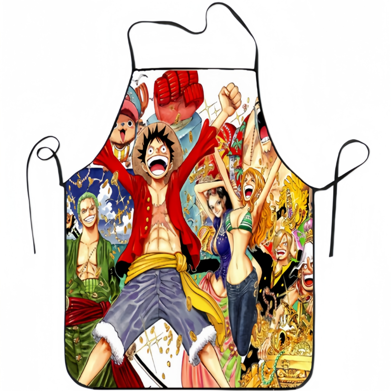 One Piece Luffy Anime Apron Ki – обзор и цена Kitchen Baking Items