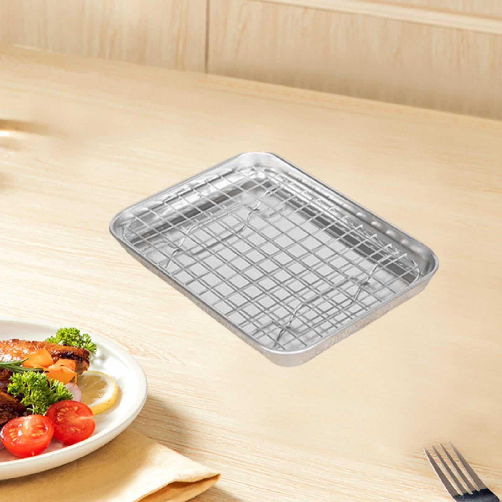 Stainless Steel Baking Sheet w – обзор и цена Kitchen Baking Tray Set