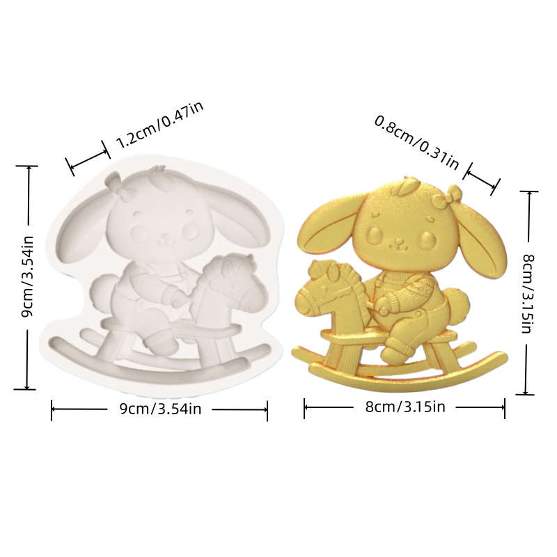 Silicone Mold with Cheerful Ra – обзор и цена Silicone Cake Mold