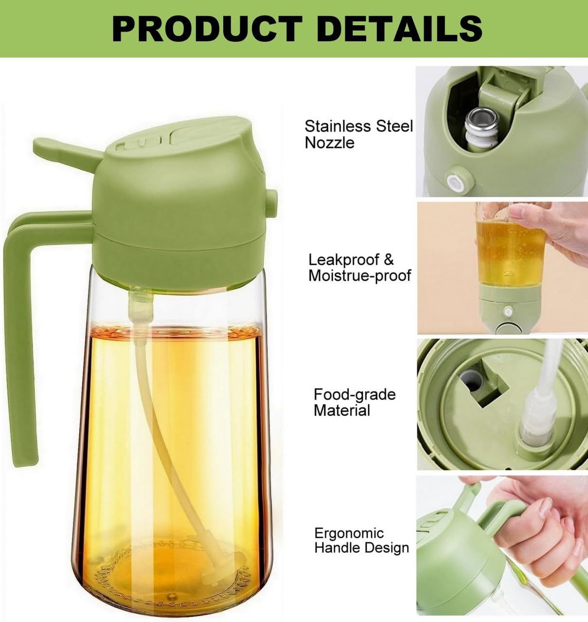 2-in-1 Food Grade Glass Olive  – обзор и цена Kitchen Glass Baking Set