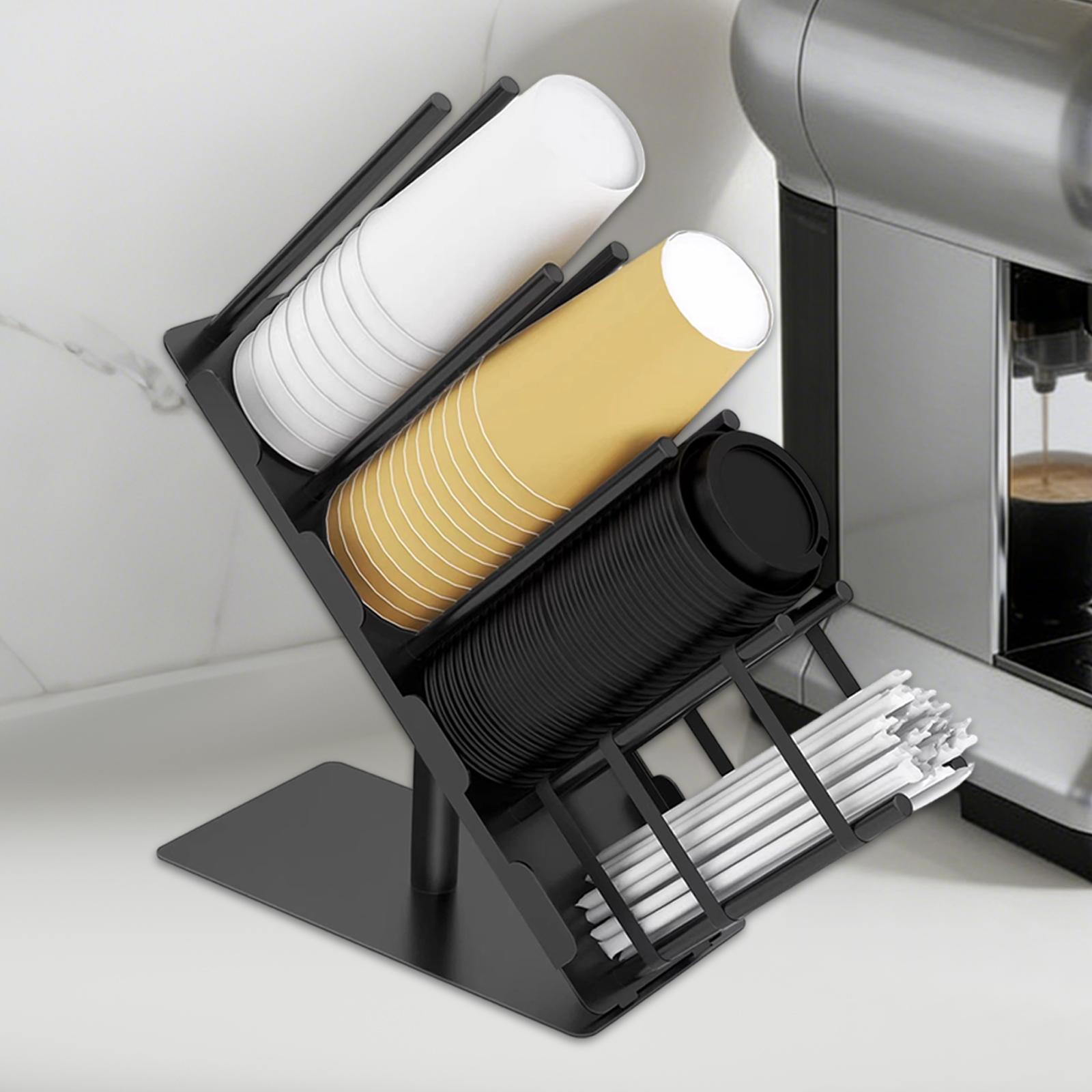Paper Cup and Lid Holder Stora – обзор и цена Kitchen Cabinet Baking Organizer