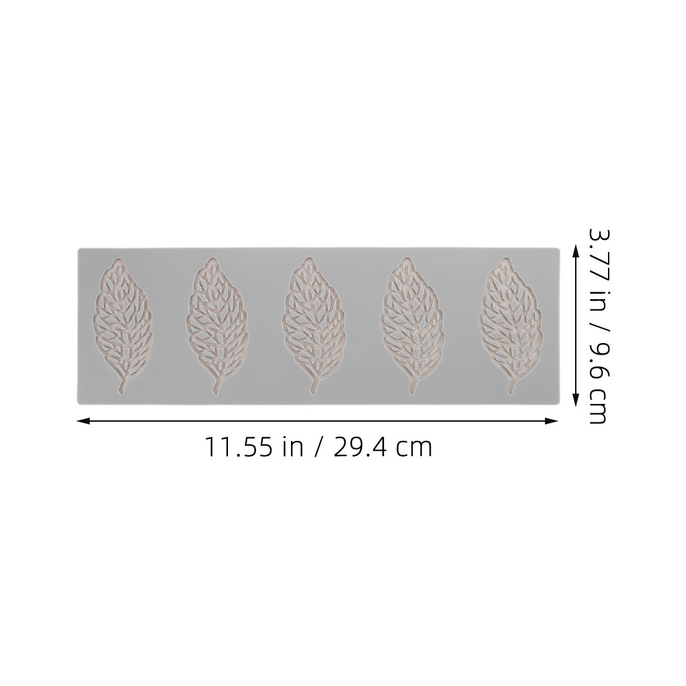 3Pcs Flexible Food Grade Leaf  – обзор и цена Silicone Cake Mold