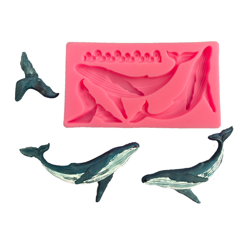 DIY Whale Silicone Mold Ocean  – обзор и цена Kitchen Baking Items