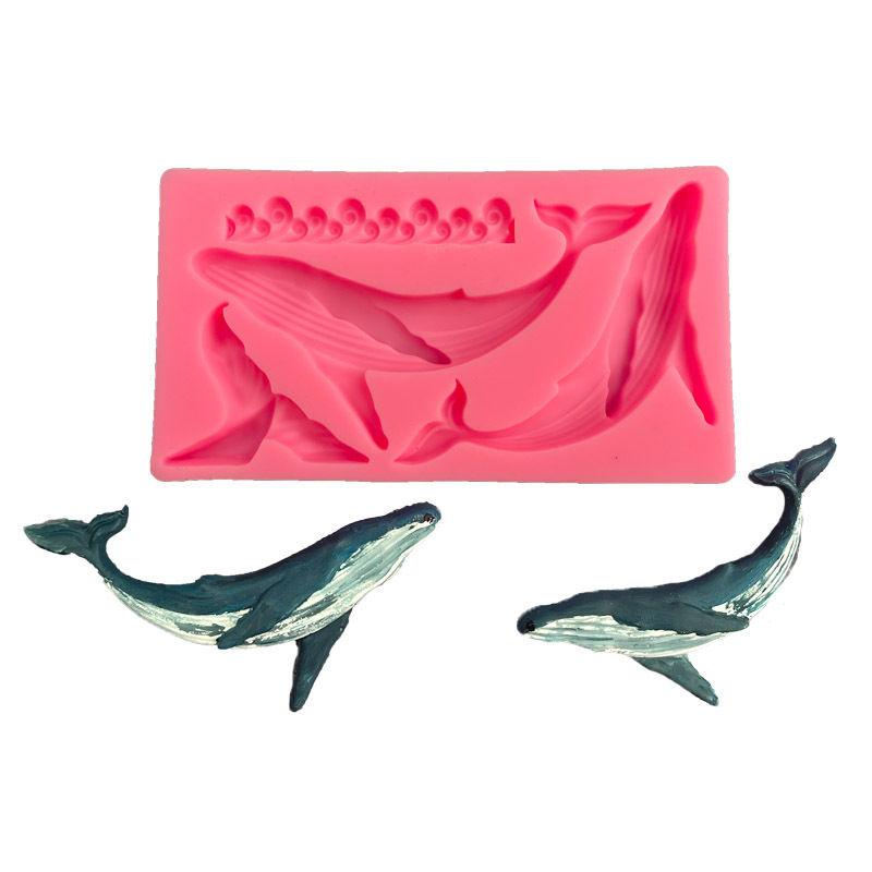 DIY Whale Silicone Mold Ocean  – обзор и цена Kitchen Baking Items