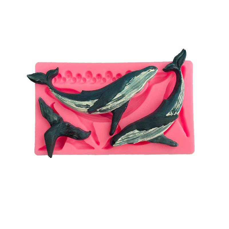 DIY Whale Silicone Mold Ocean  – обзор и цена Kitchen Baking Items