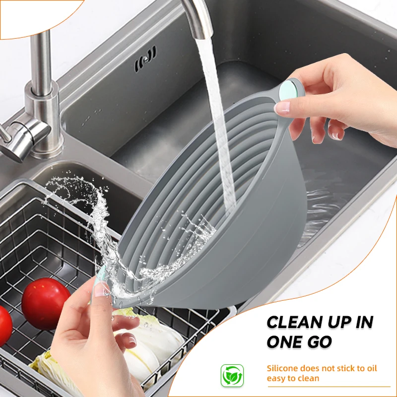 1PC Silicone Foldable Banneton – обзор и цена Kitchen Tools In Baking