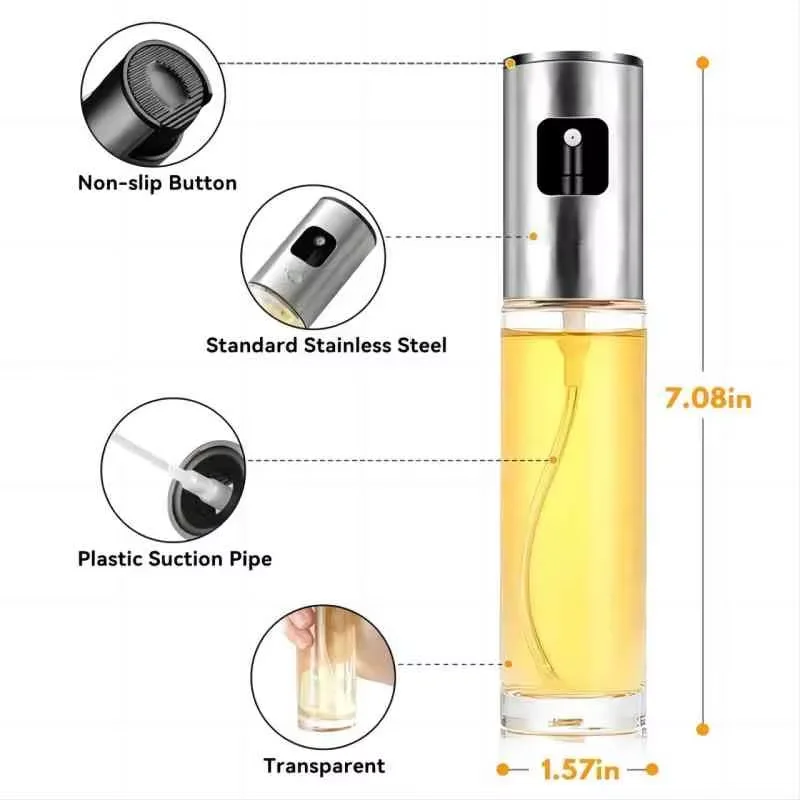 Glass Oil Sprayer for Cooking  – обзор и цена Kitchen Glass Baking Set