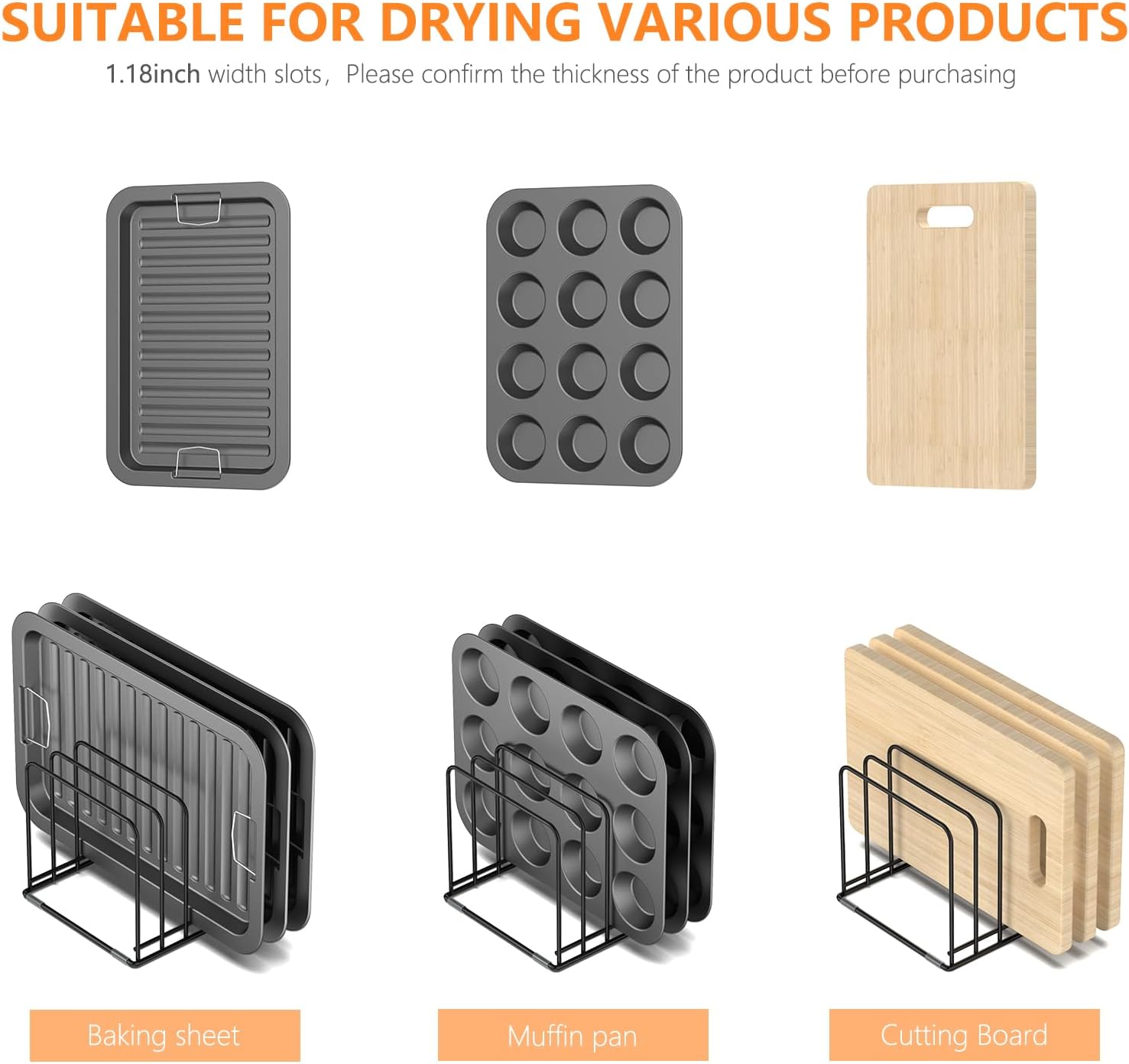 Kitchen Cabinet Organizer, Ste – обзор и цена Kitchen Cabinet Baking Organizer