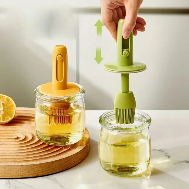 Oil Dispenser Bottle with Sili – обзор и цена Kitchen Glass Baking Set