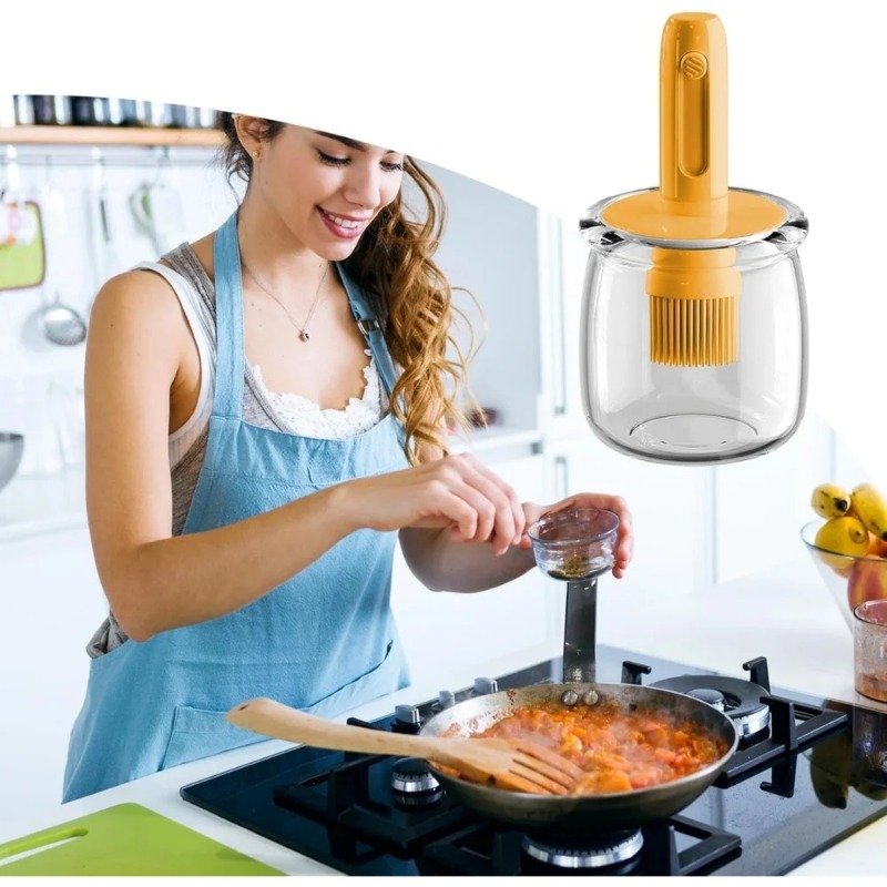 Oil Dispenser Bottle with Sili – обзор и цена Kitchen Glass Baking Set