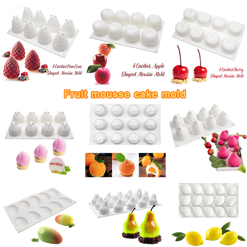 Food-Grade Silicone Fruit Seri – обзор и цена Silicone Cake Mold