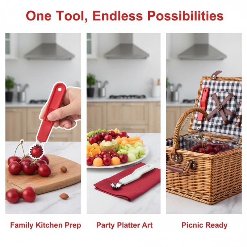 1/4Pcs Cherry Pitter Tool Stai – обзор и цена Kitchen Tools In Baking