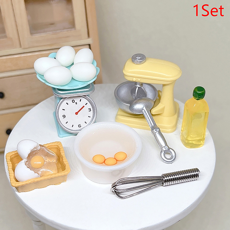 1Set 1:12 Dollhouse Miniature  – обзор и цена Kitchen Tools In Baking