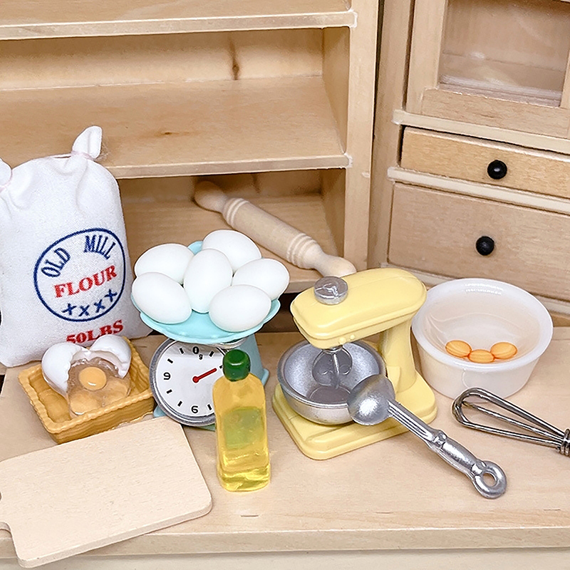 1Set 1:12 Dollhouse Miniature  – обзор и цена Kitchen Tools In Baking