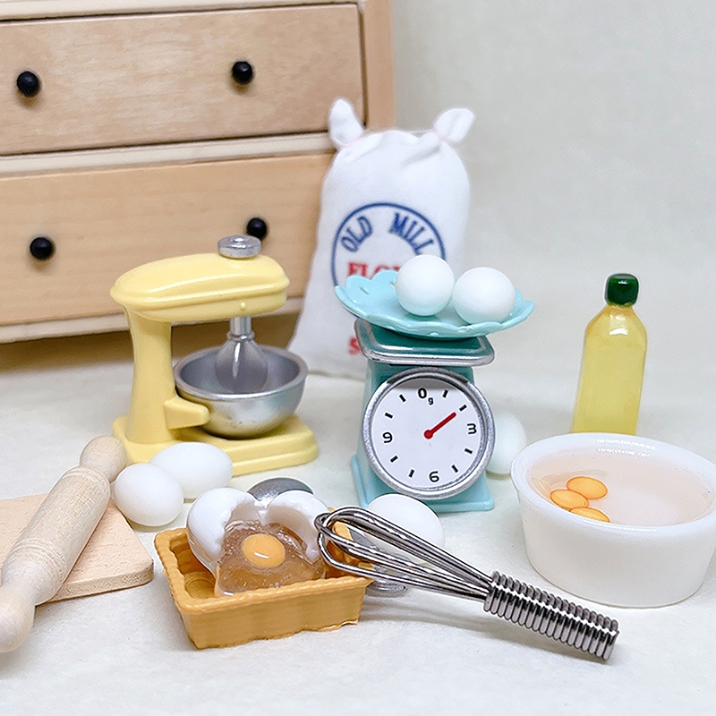 1Set 1:12 Dollhouse Miniature  – обзор и цена Kitchen Tools In Baking