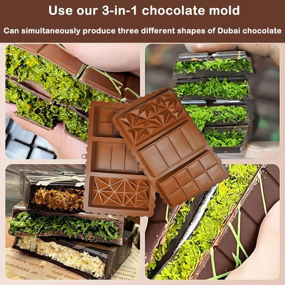 Silicone Chocolate Bar Molds,  – обзор и цена Silicone Cake Mold
