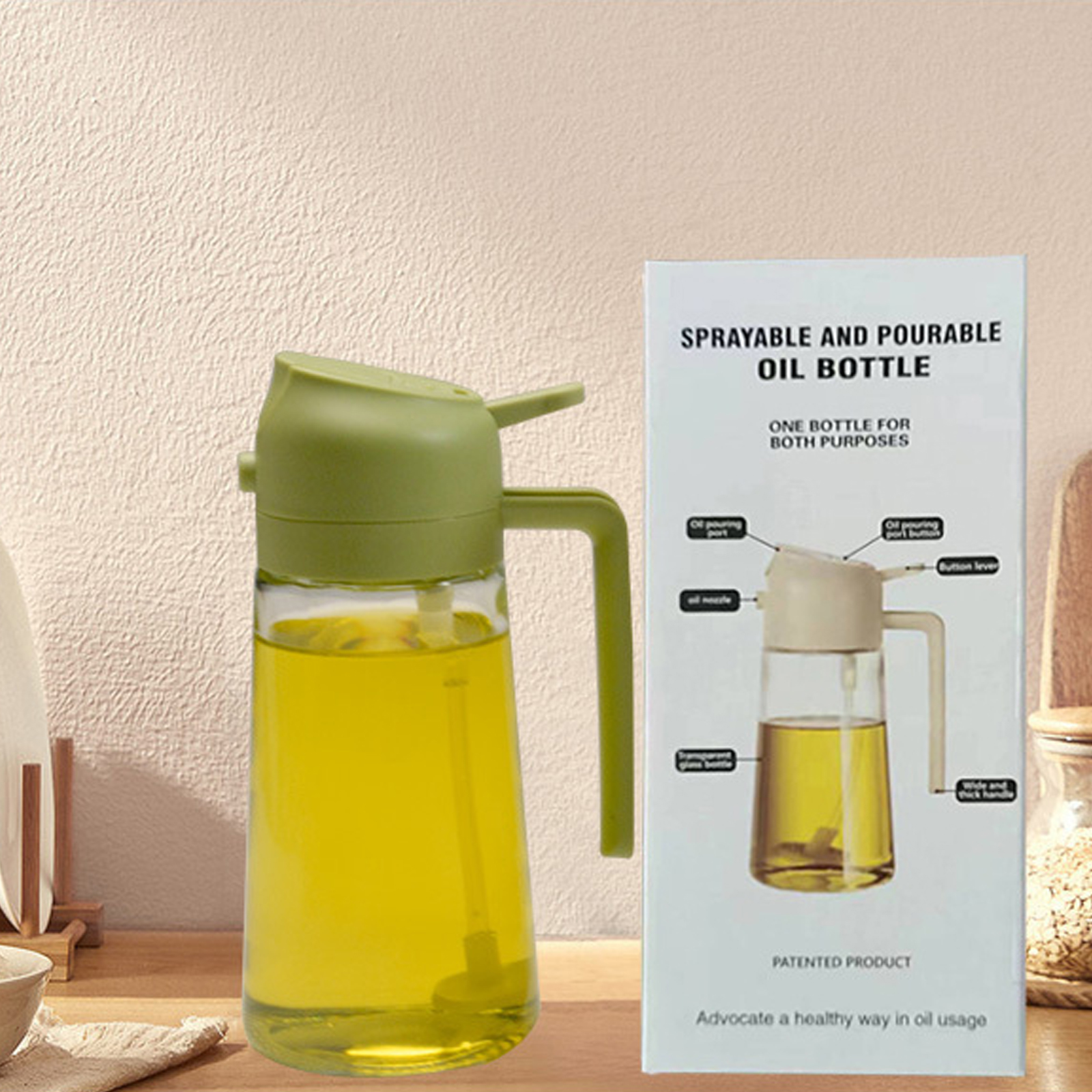 2-in-1 Glass Oil Sprayer For C – обзор и цена Kitchen Glass Baking Set
