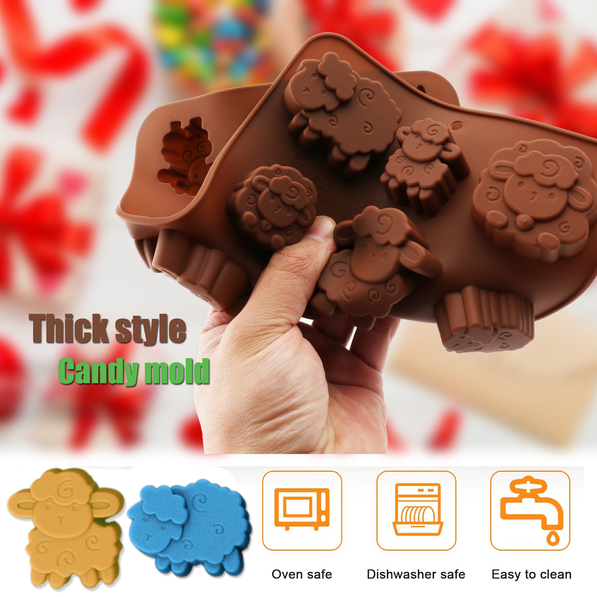 1Pack Silicone Eid Lamb Candy  – обзор и цена Silicone Cake Mold