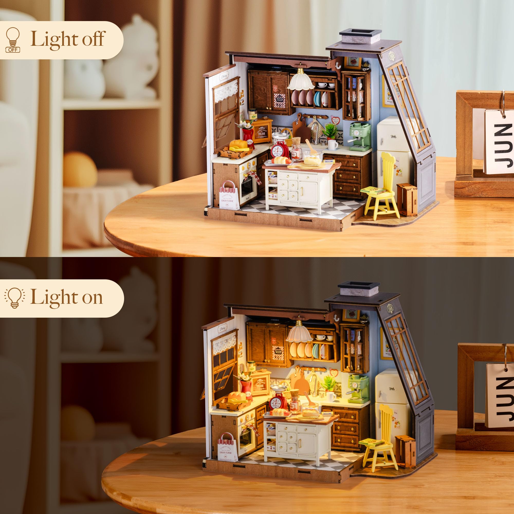 Rolife DIY Miniature House Kit – обзор и цена Baking Kitchen Rolife