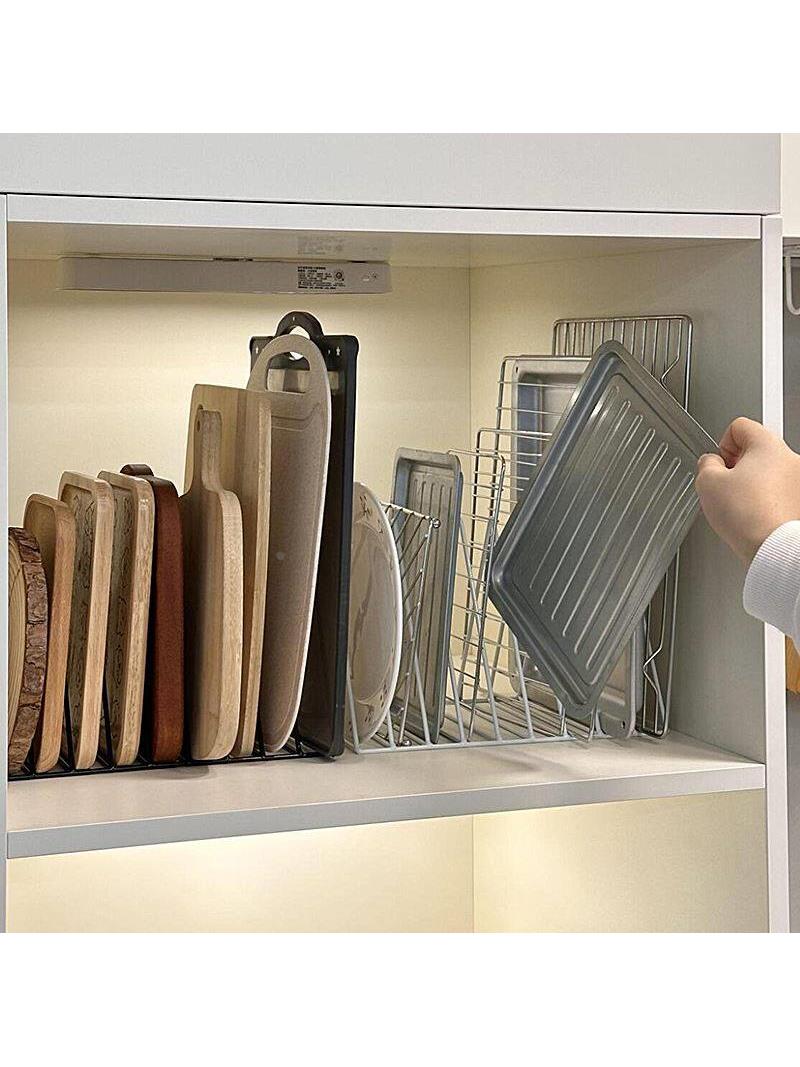 Kitchen Storage Rack Iron Art  – обзор и цена Kitchen Cabinet Baking Organizer