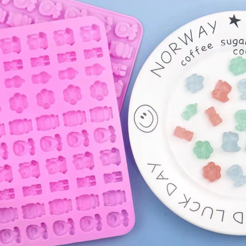 5Pcs Candy Silicone Moulds wit – обзор и цена Kitchen Baking Tray Set