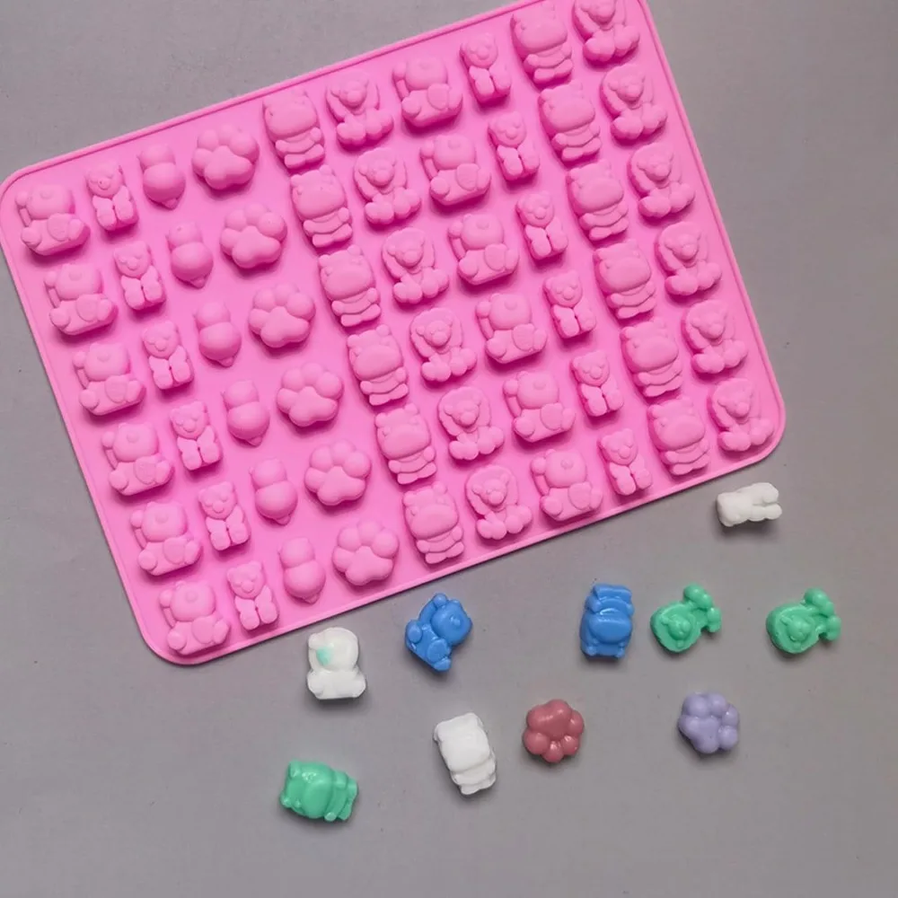 5Pcs Candy Silicone Moulds wit – обзор и цена Kitchen Baking Tray Set