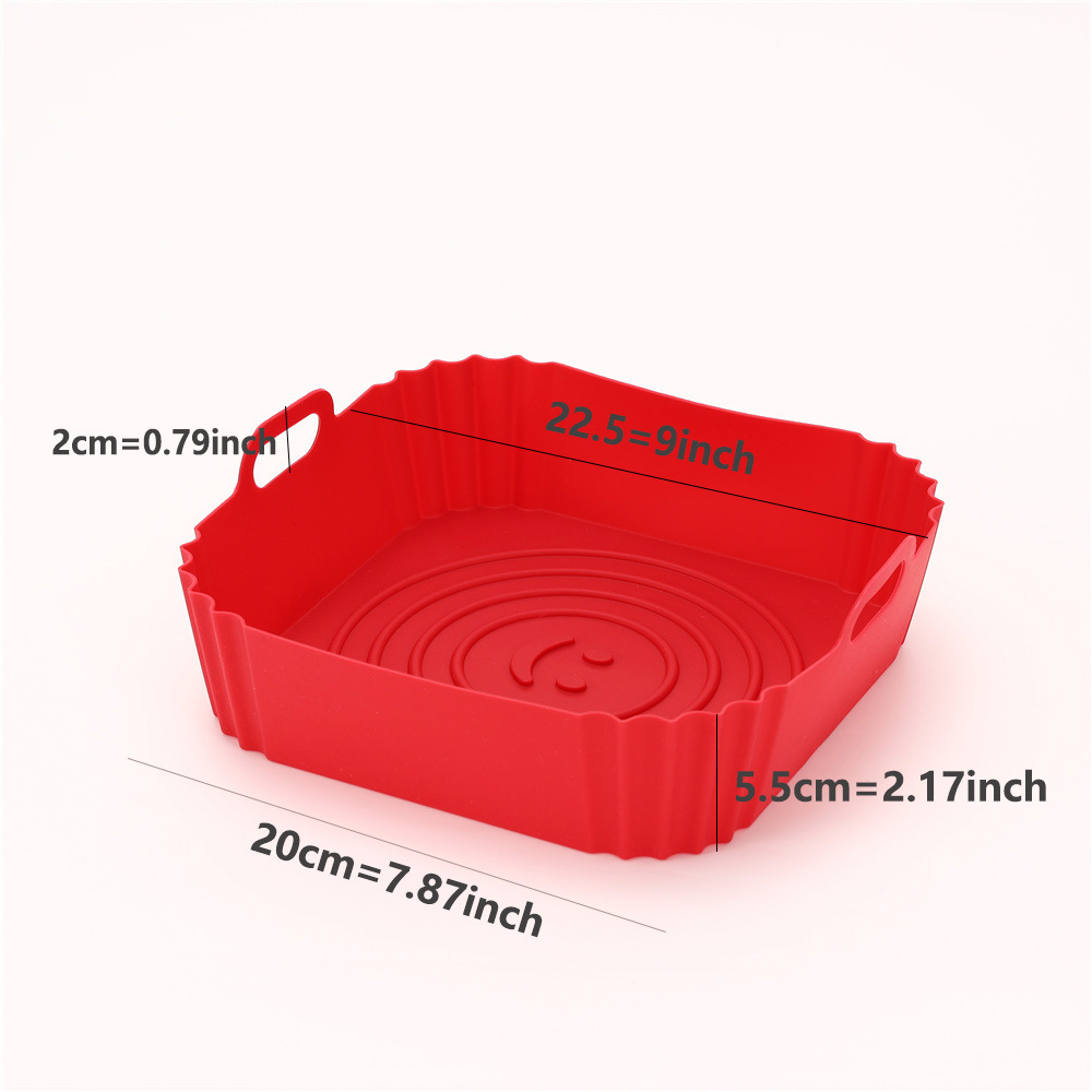 2Pcs Reusable Square Silicone  – обзор и цена Kitchen Baking Tray Set