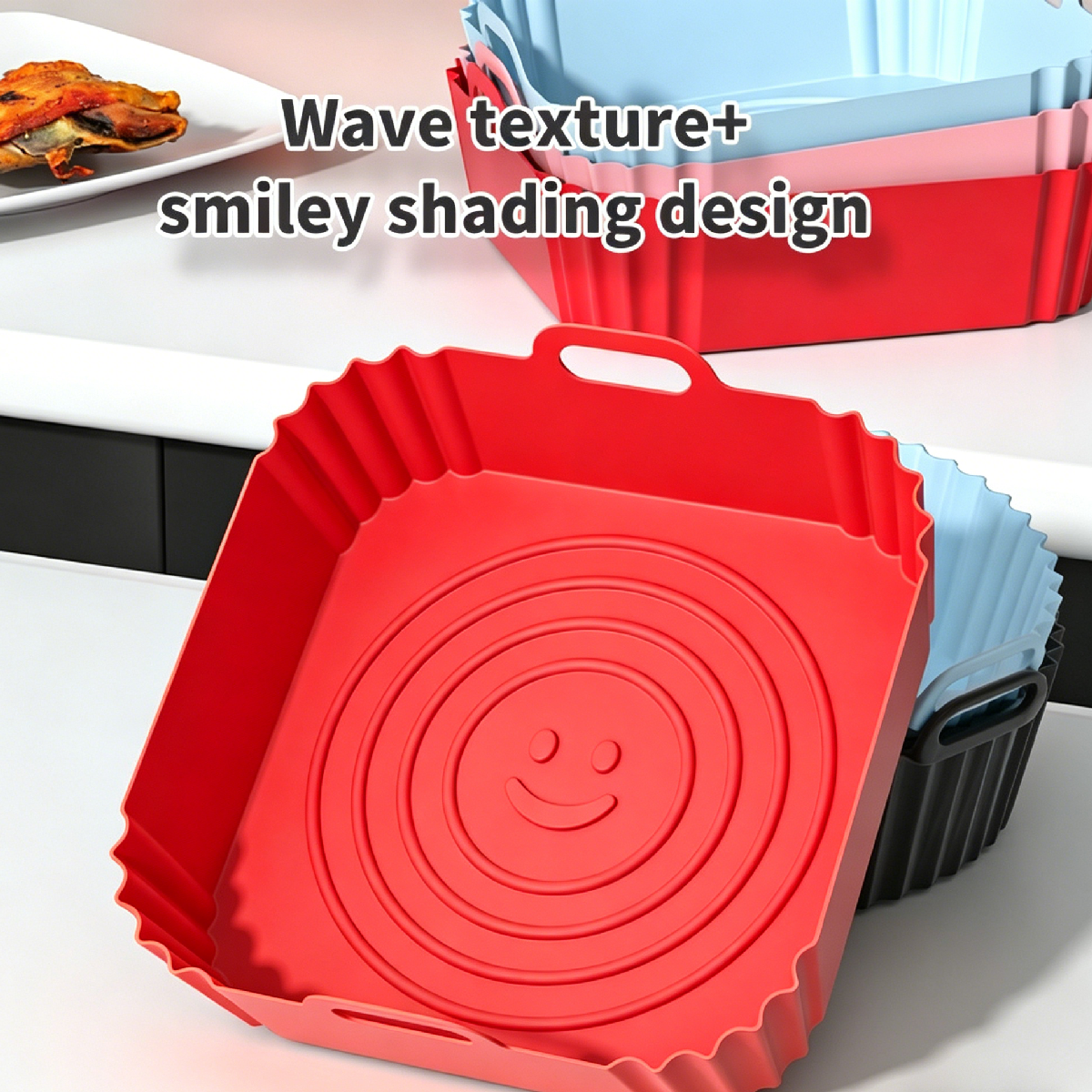 2Pcs Reusable Square Silicone  – обзор и цена Kitchen Baking Tray Set
