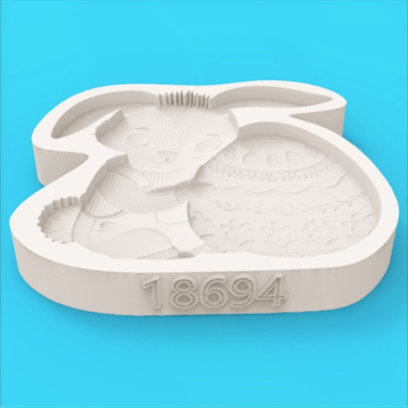 Easter Egg-Holding Bunny Silic – обзор и цена Silicone Cake Mold